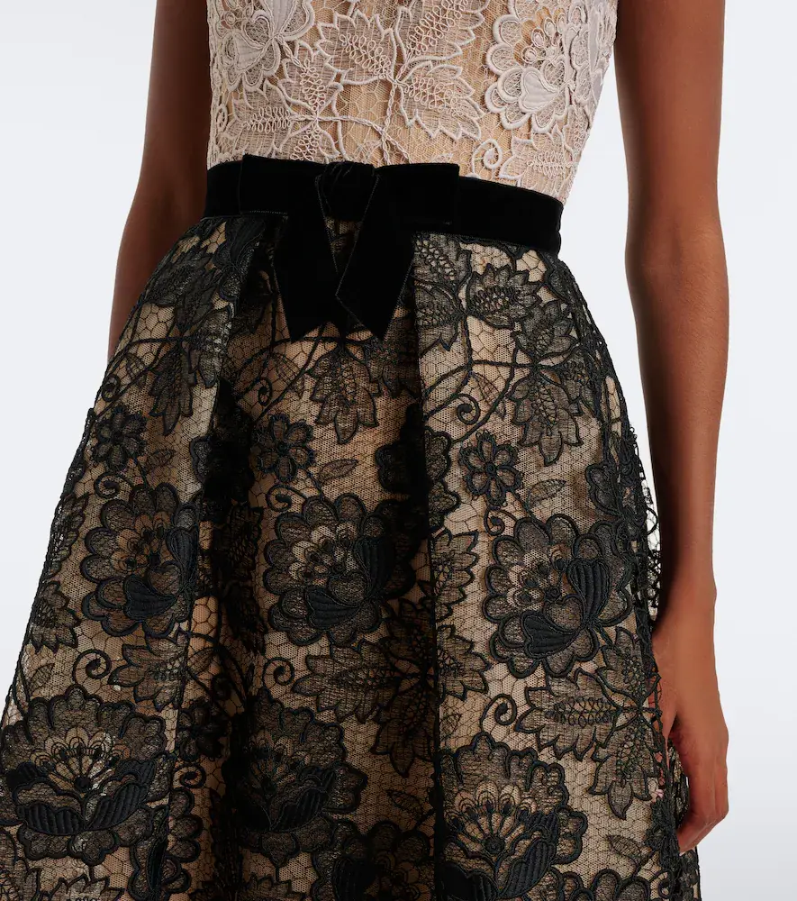 Elie Saab Guipure lace cocktail dress | Thumbnail 3