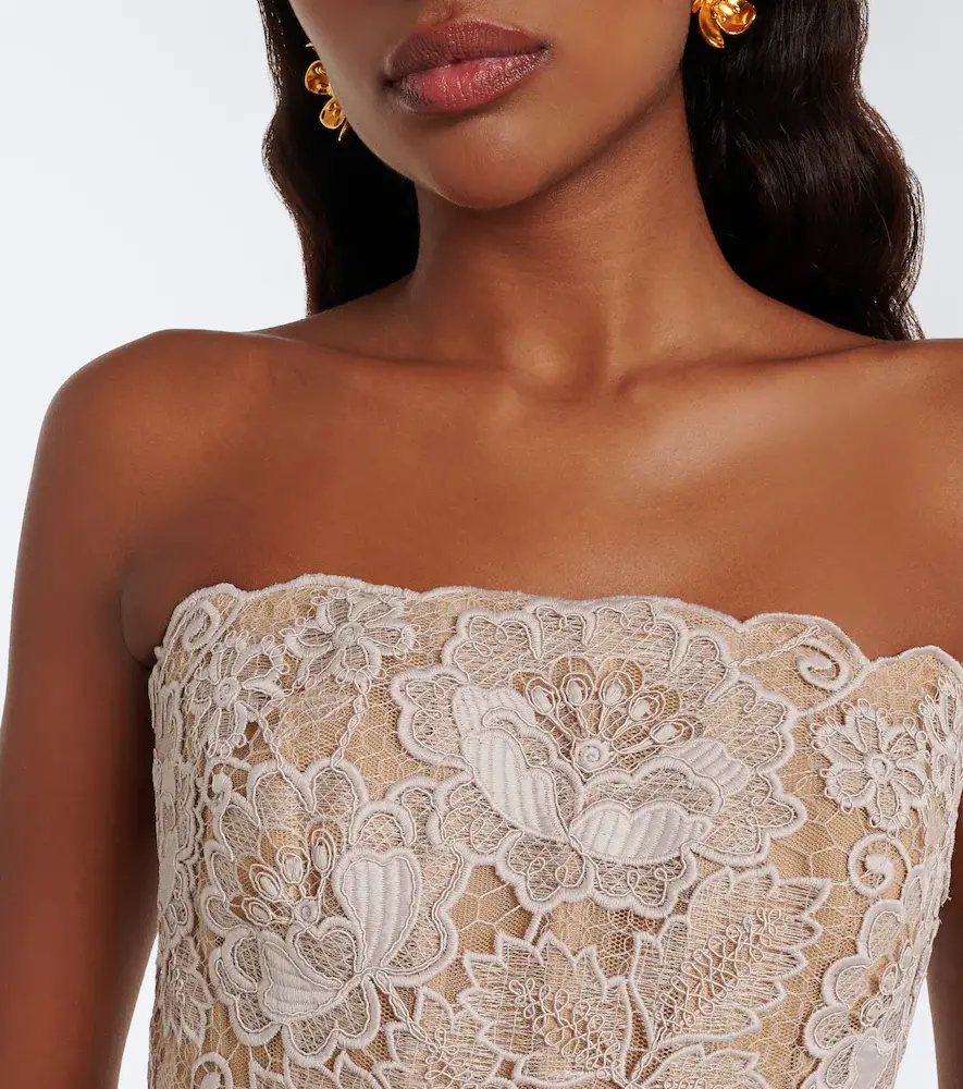 Elie Saab Guipure lace cocktail dress | Thumbnail 5