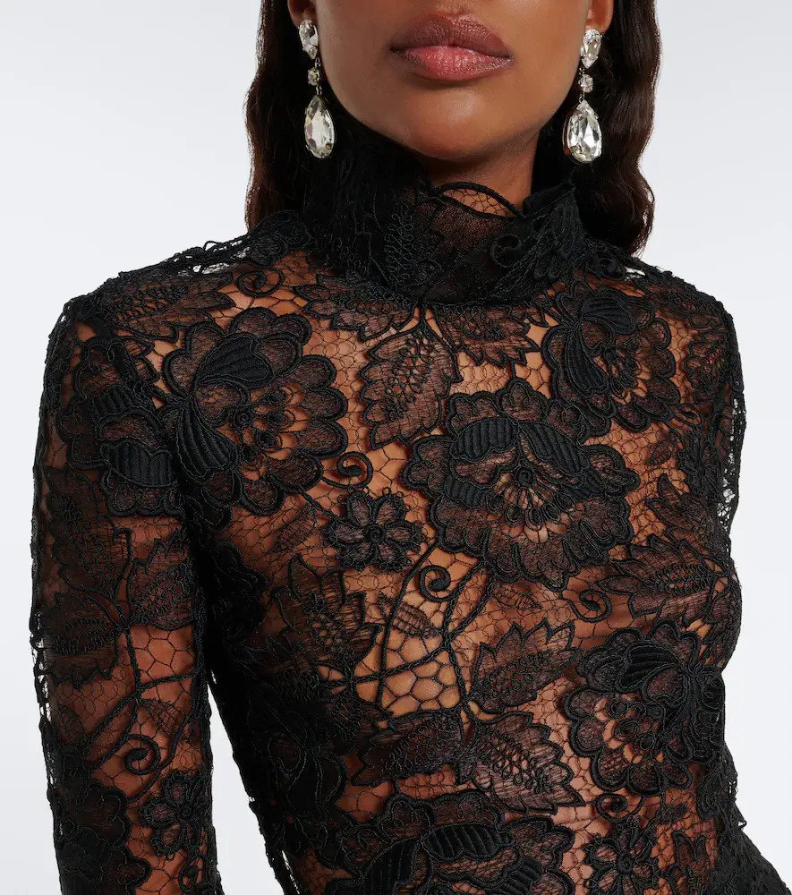 Elie Saab Lace top | Thumbnail 3 Elie Saab Lace top | Thumbnail 3