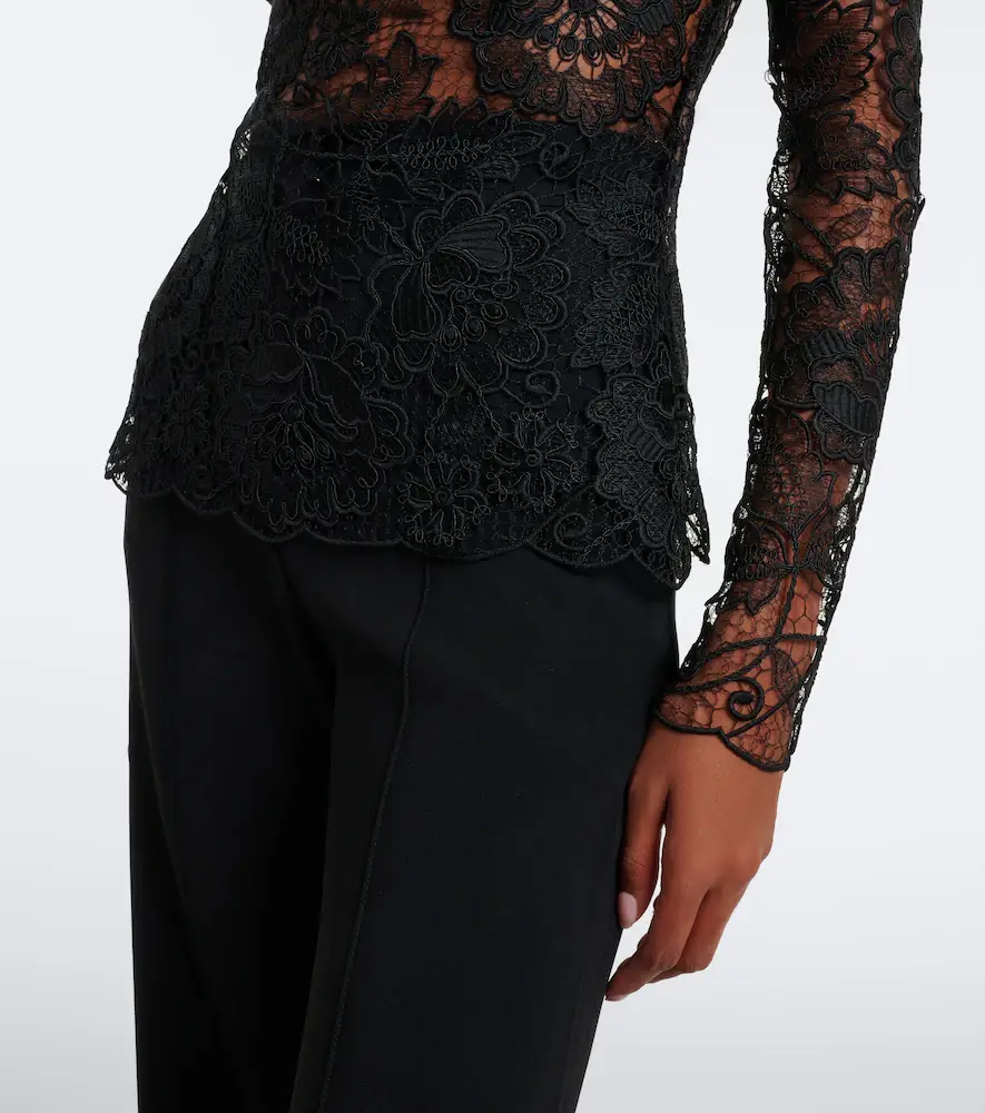 Elie Saab Lace top | Thumbnail 5 Elie Saab Lace top | Thumbnail 5