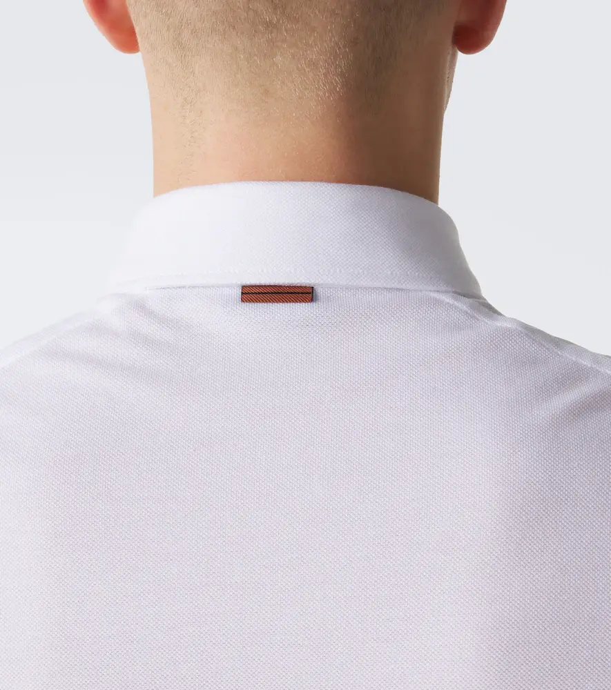 Zegna Cotton piqué polo shirt | Thumbnail 5