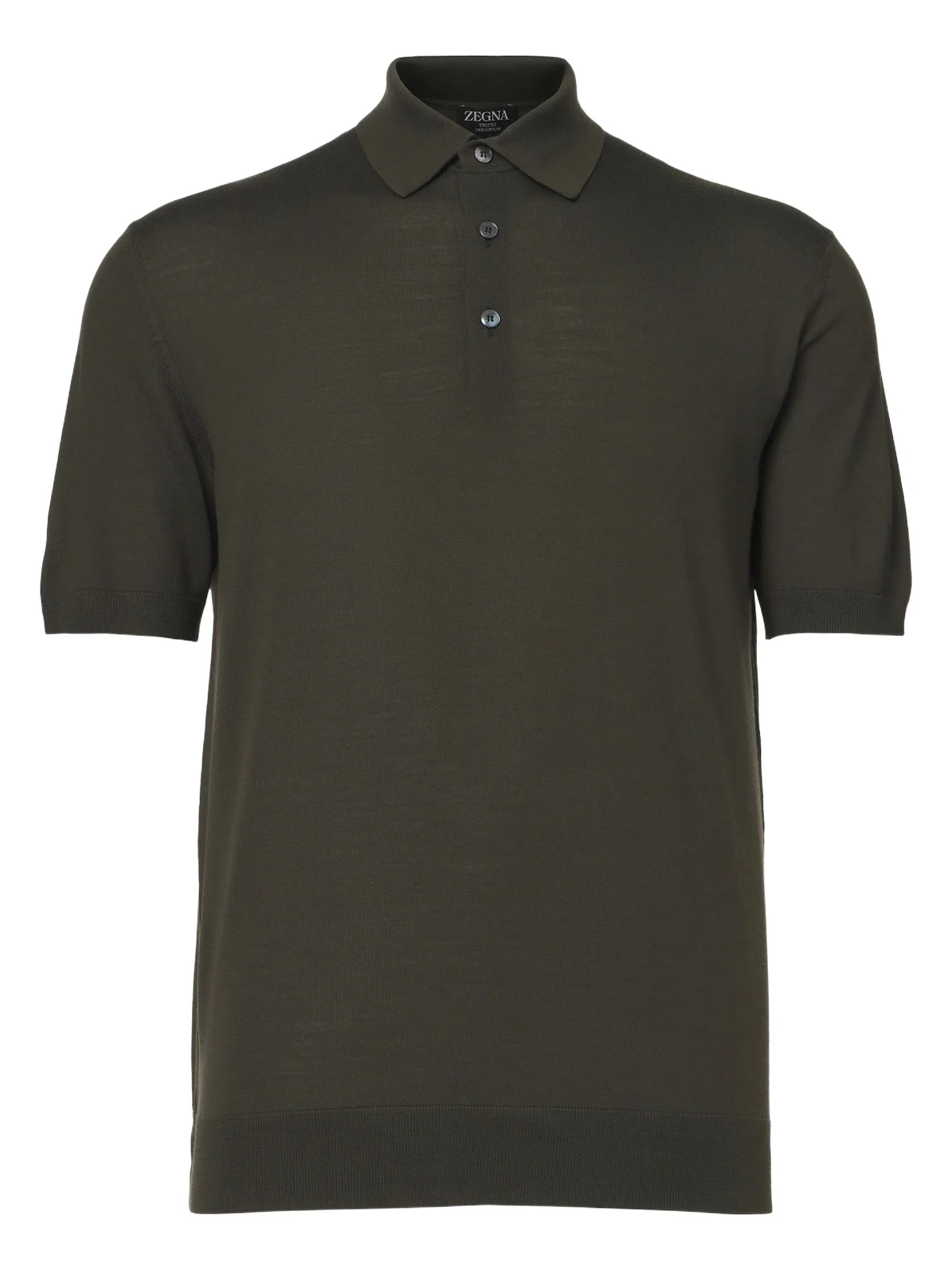 Zegna Wool piqué polo shirt