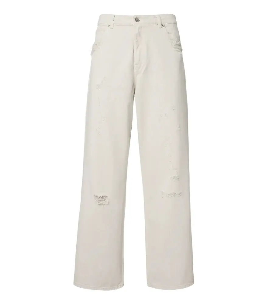 Our Legacy Vast Cut distressed wide-leg jeans