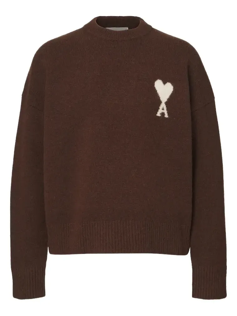 Ami de Coeur alpaca and wool-blend sweater Ami de Coeur alpaca and wool-blend sweater