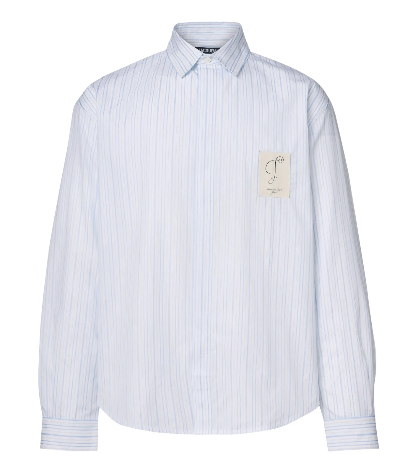 Jacquemus Simon striped cotton shirt