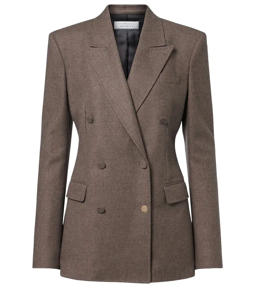 Gavin double-breasted wool blazer Gavin double-breasted wool blazer