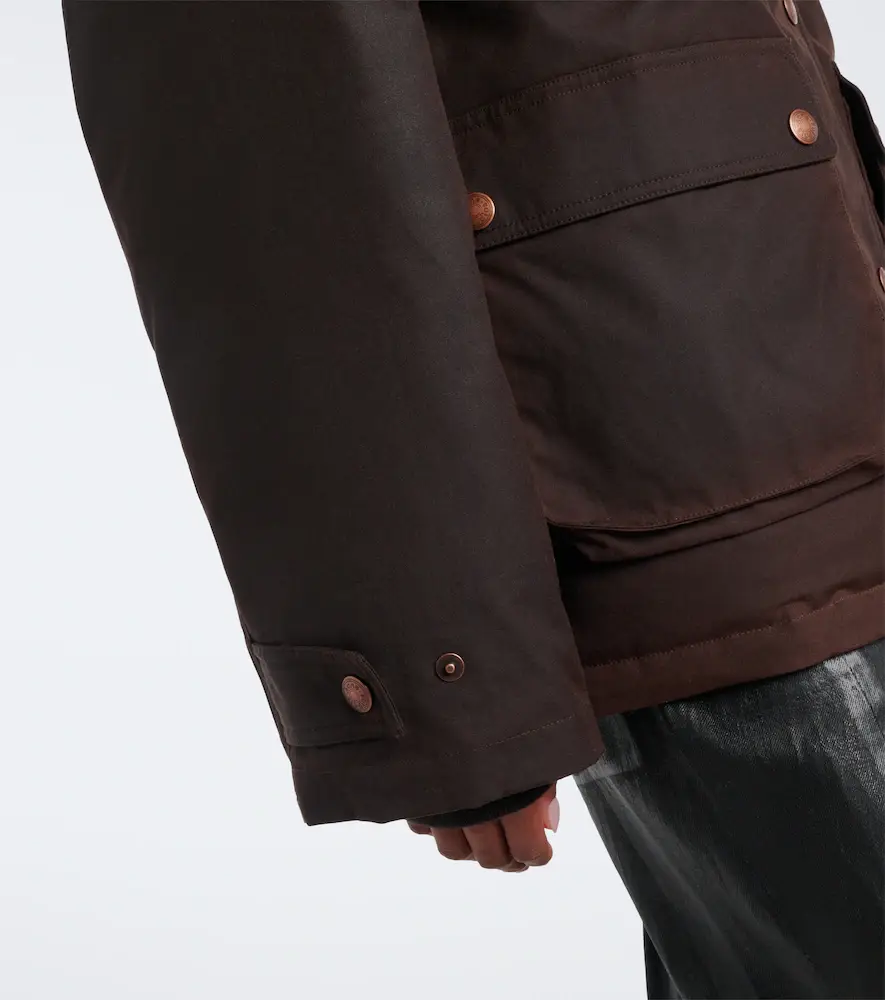 Acne Studios Oversized cotton canvas down jacket | Thumbnail 4 Acne Studios Oversized cotton canvas down jacket | Thumbnail 4