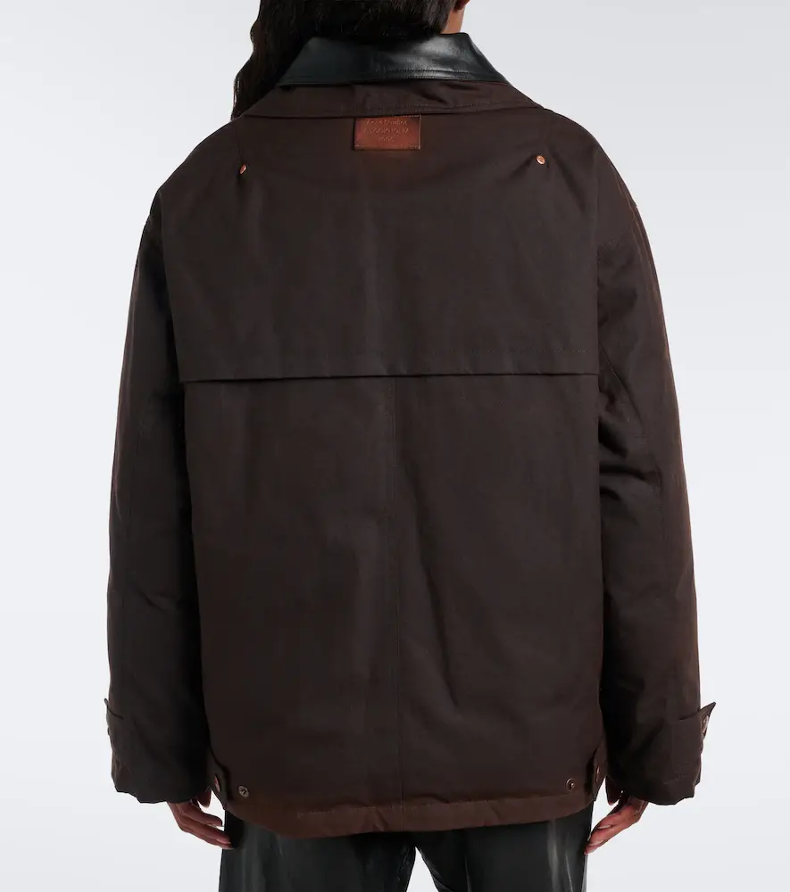 Acne Studios Oversized cotton canvas down jacket | Thumbnail 6 Acne Studios Oversized cotton canvas down jacket | Thumbnail 6