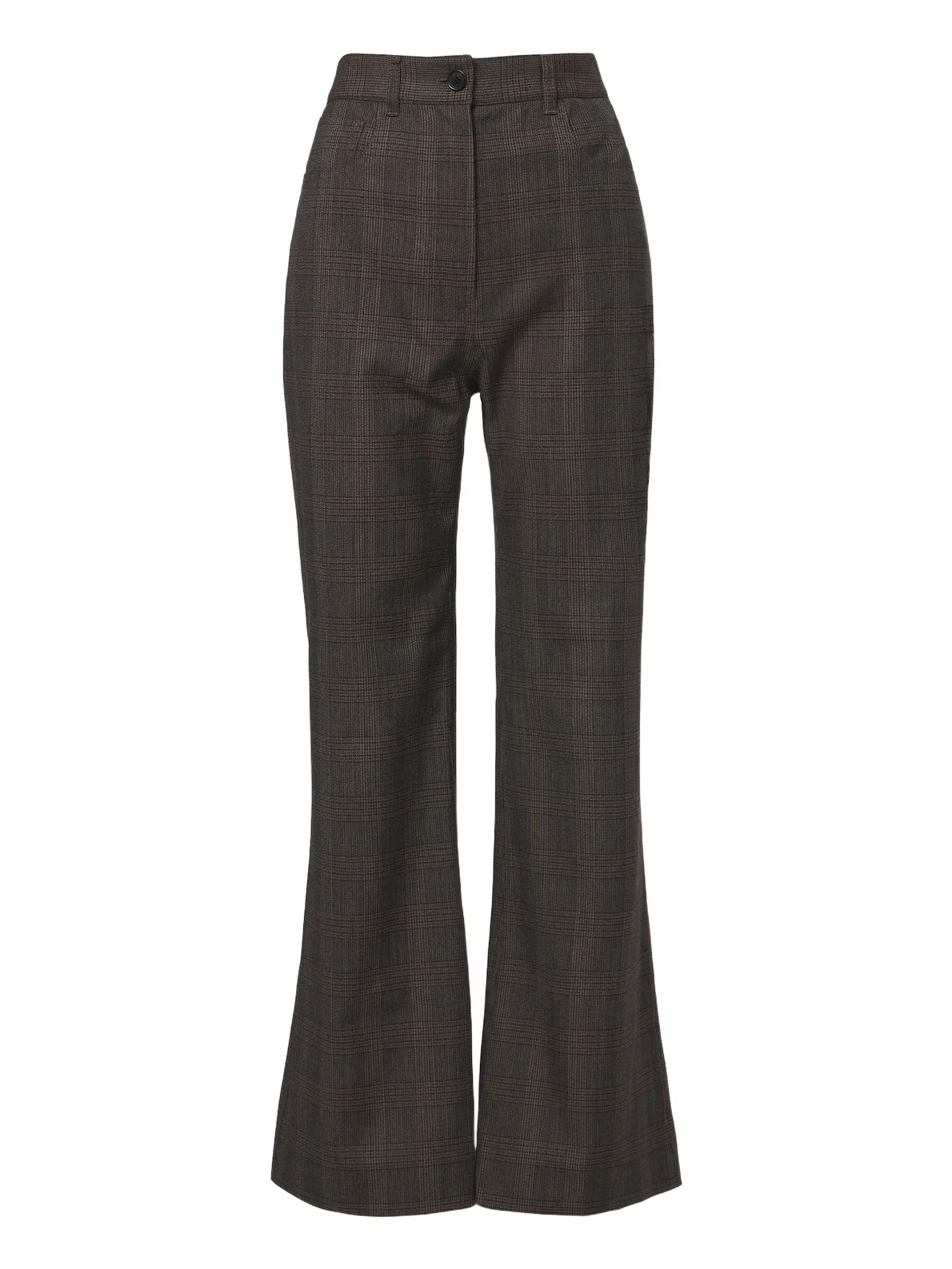 Acne Studios Checked wool-blend wide-leg pants