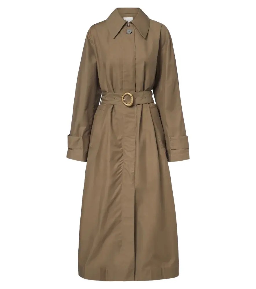 Tito cotton-blend trench coat