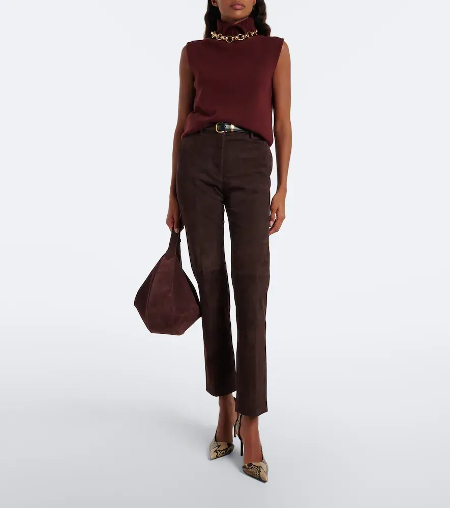 Joseph Coleman suede slim pants | Thumbnail 3
