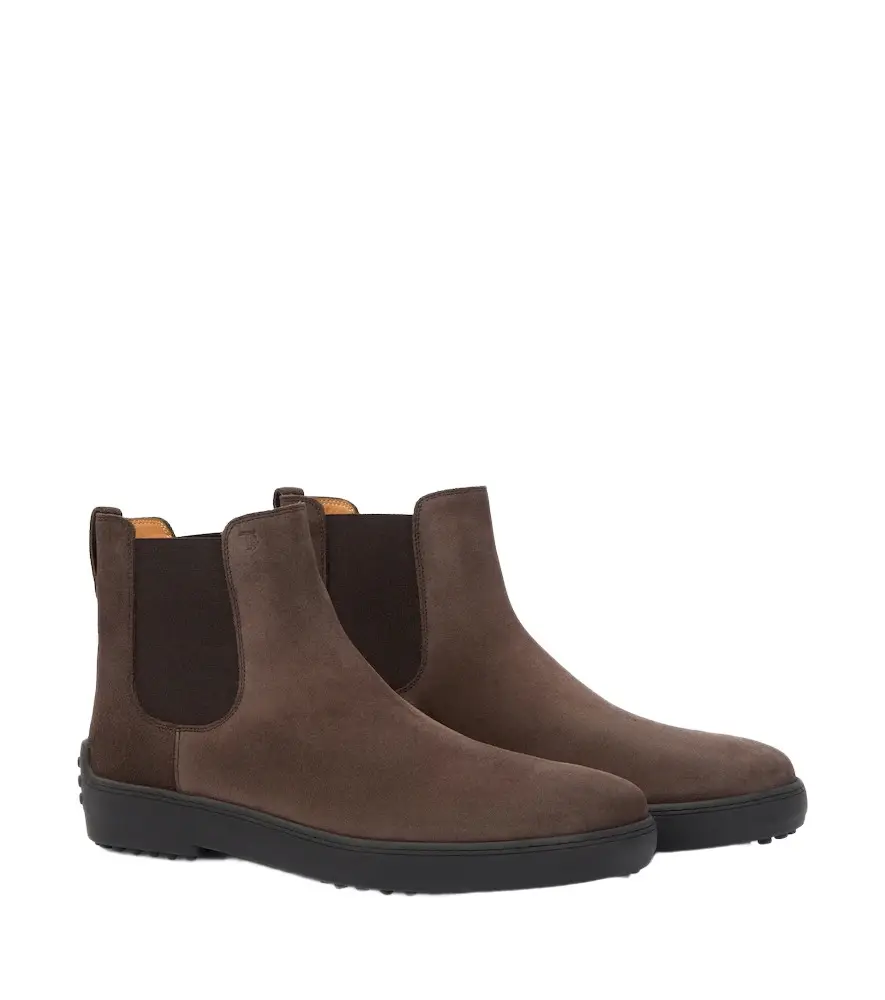 Tod's Gommino suede Chelsea boots