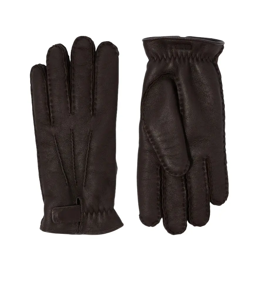 Leather gloves