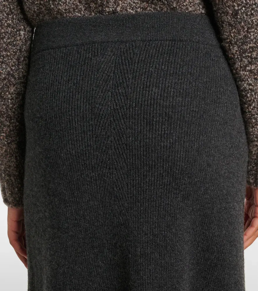 AGNONA Cashmere midi skirt | Thumbnail 2