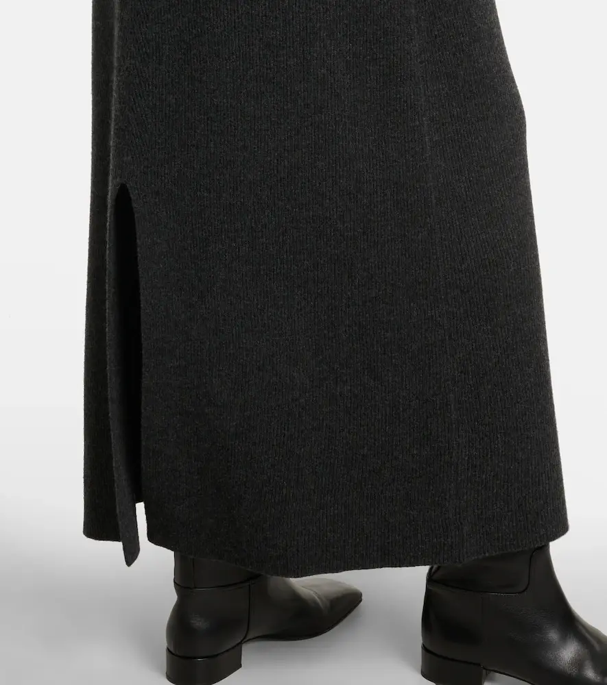 AGNONA Cashmere midi skirt | Thumbnail 6