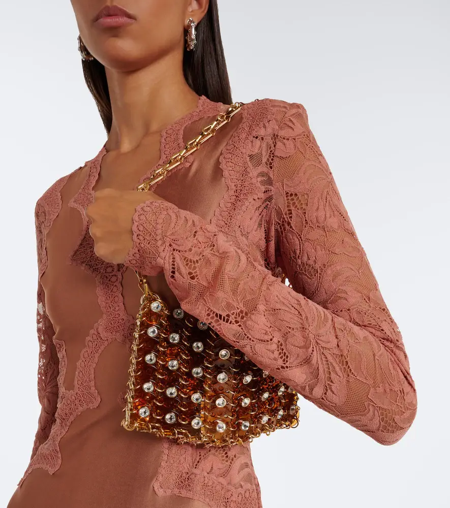 Rabanne 1969 Nano embellished shoulder bag | Thumbnail 5 Rabanne 1969 Nano embellished shoulder bag | Thumbnail 5