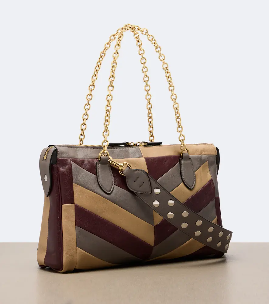 Valentino Garavani Panthea Medium chevron leather shoulder bag | Thumbnail 2 Valentino Garavani Panthea Medium chevron leather shoulder bag | Thumbnail 2