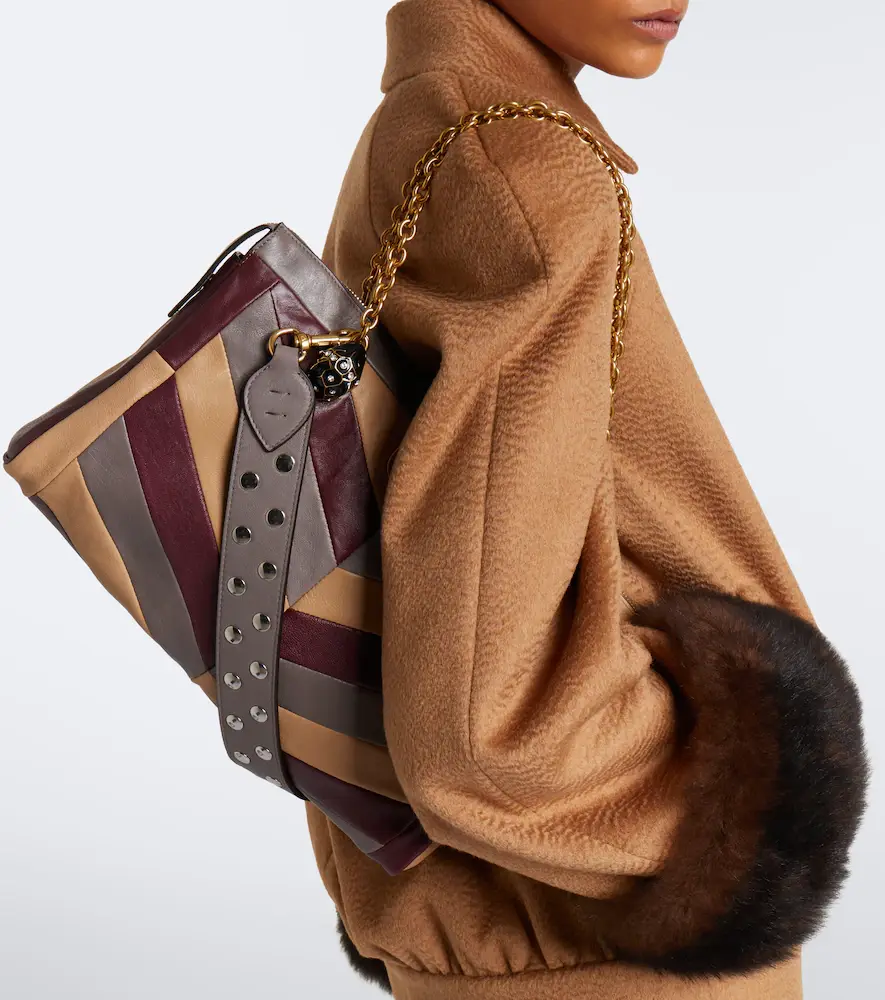 Valentino Garavani Panthea Medium chevron leather shoulder bag | Thumbnail 7 Valentino Garavani Panthea Medium chevron leather shoulder bag | Thumbnail 7