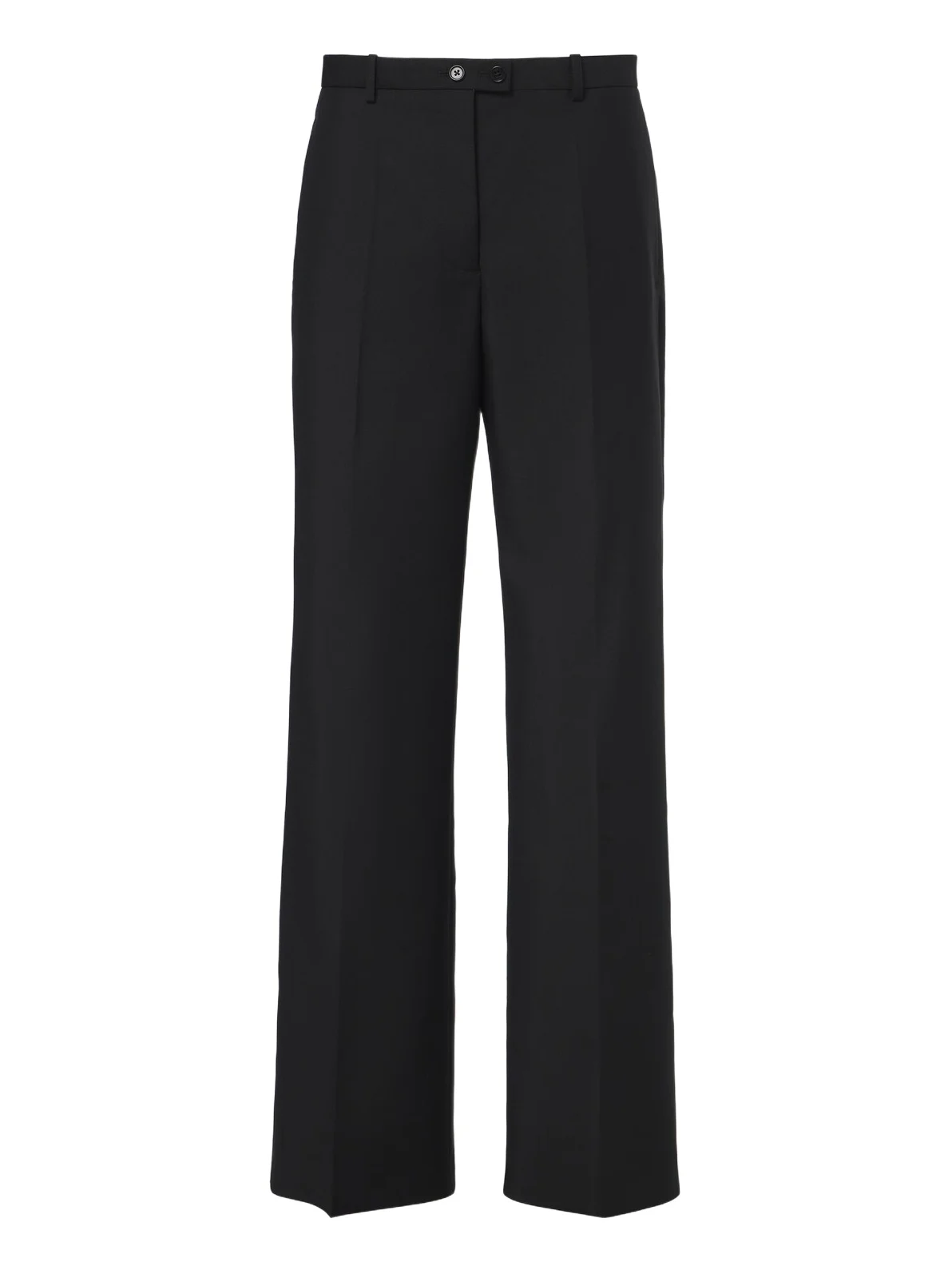 Wool and mohair canvas wide-leg pants Wool and mohair canvas wide-leg pants