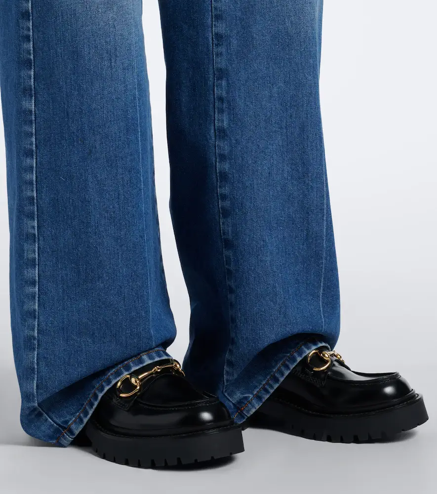 Gucci Rhody Horsebit leather platform loafers | Thumbnail 5 Gucci Rhody Horsebit leather platform loafers | Thumbnail 5