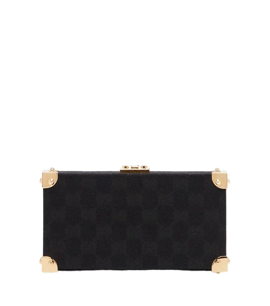 Evening Mini GG canvas clutch Evening Mini GG canvas clutch