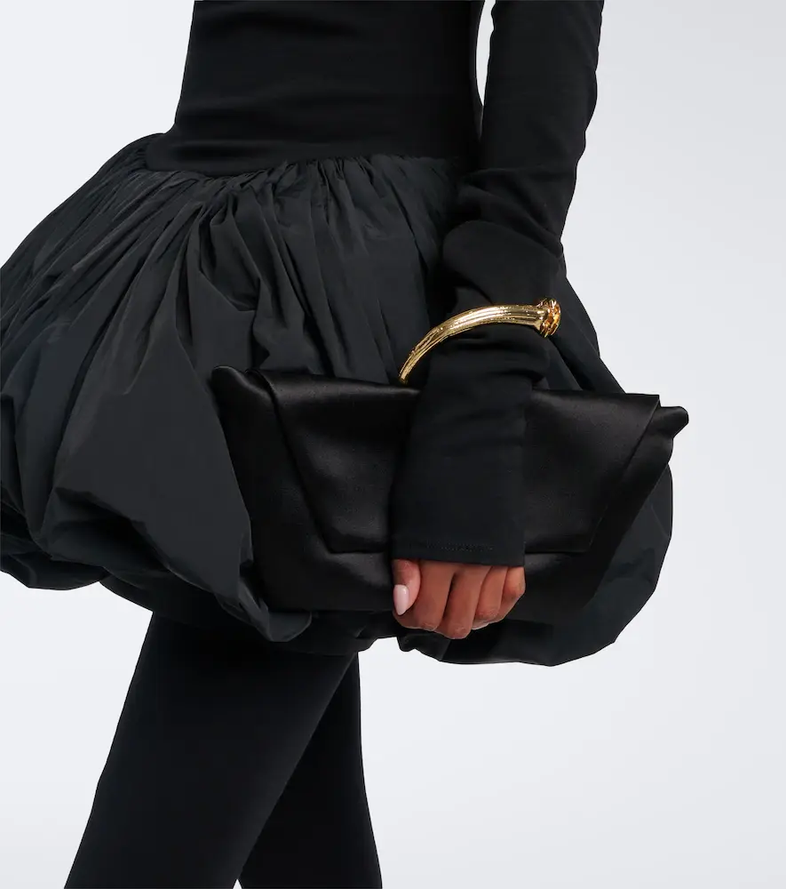 Magda Butrym Bracelet satin clutch | Thumbnail 5 Magda Butrym Bracelet satin clutch | Thumbnail 5