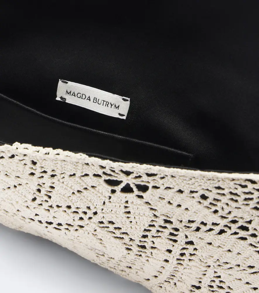 Magda Butrym Bracelet crochet and satin clutch | Thumbnail 3
