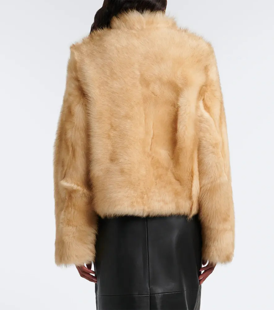 Nour Hammour Mira shearling jacket | Thumbnail 6 Nour Hammour Mira shearling jacket | Thumbnail 6
