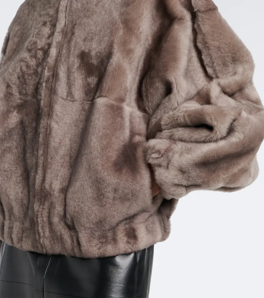 Nour Hammour Cortina shearling jacket | Thumbnail 3