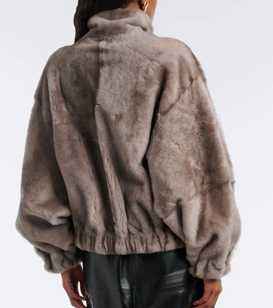 Nour Hammour Cortina shearling jacket | Thumbnail 4