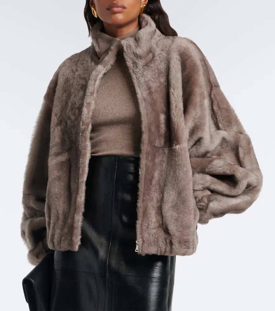 Nour Hammour Cortina shearling jacket | Thumbnail 5