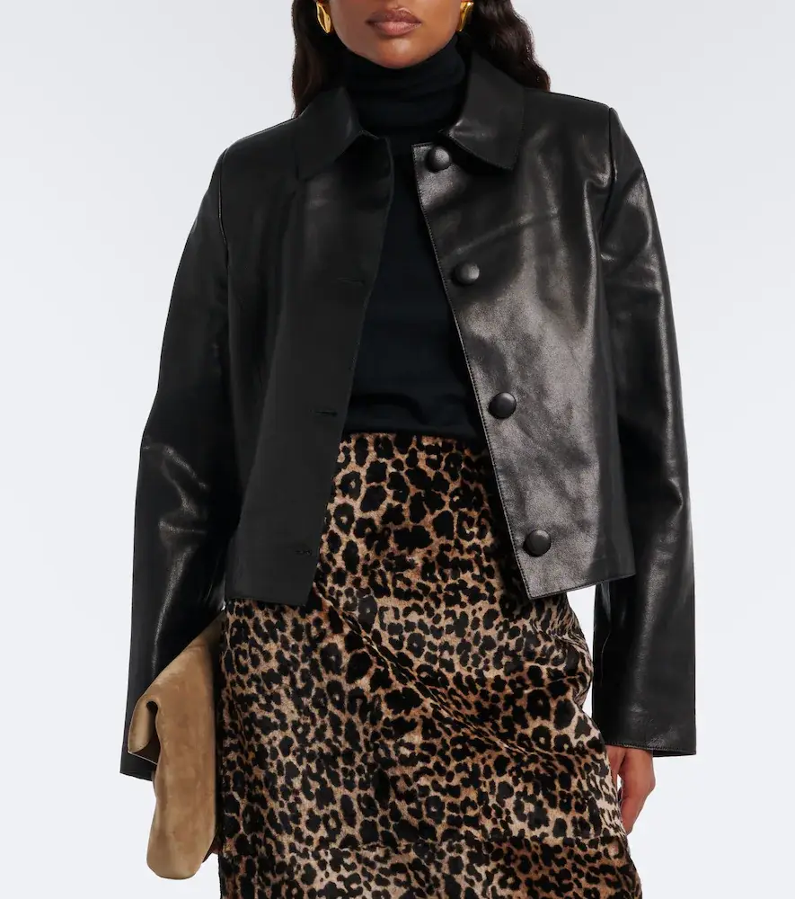 Nour Hammour Hadley leather jacket | Thumbnail 2 Nour Hammour Hadley leather jacket | Thumbnail 2