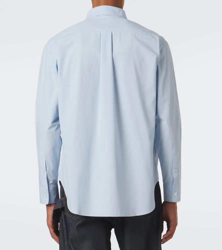JW Anderson Appliqué cotton poplin shirt | Thumbnail 2 JW Anderson Appliqué cotton poplin shirt | Thumbnail 2