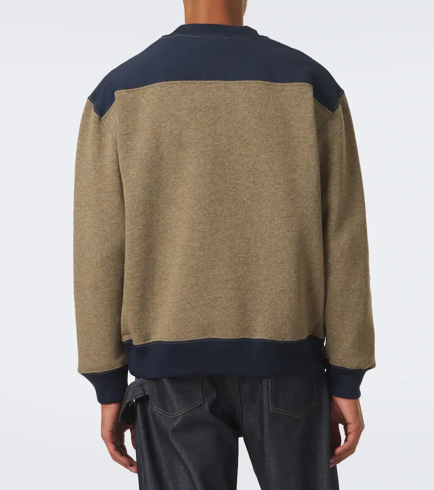 JW Anderson Embroidered wool-blend half-zip sweater | Thumbnail 6 JW Anderson Embroidered wool-blend half-zip sweater | Thumbnail 6
