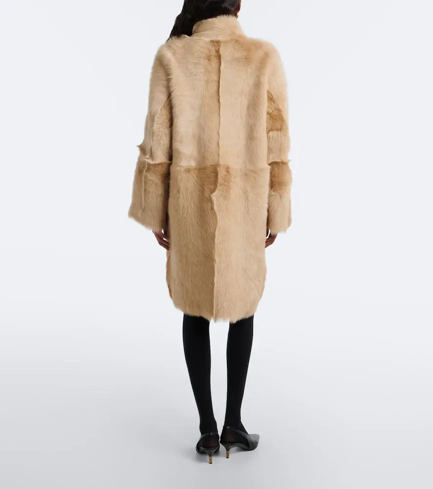 Nour Hammour Blaise shearling coat | Thumbnail 2