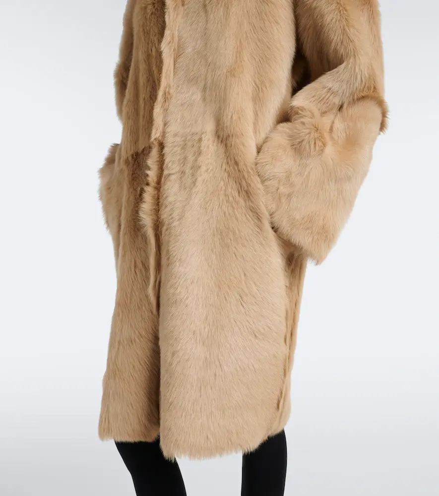 Nour Hammour Blaise shearling coat | Thumbnail 4
