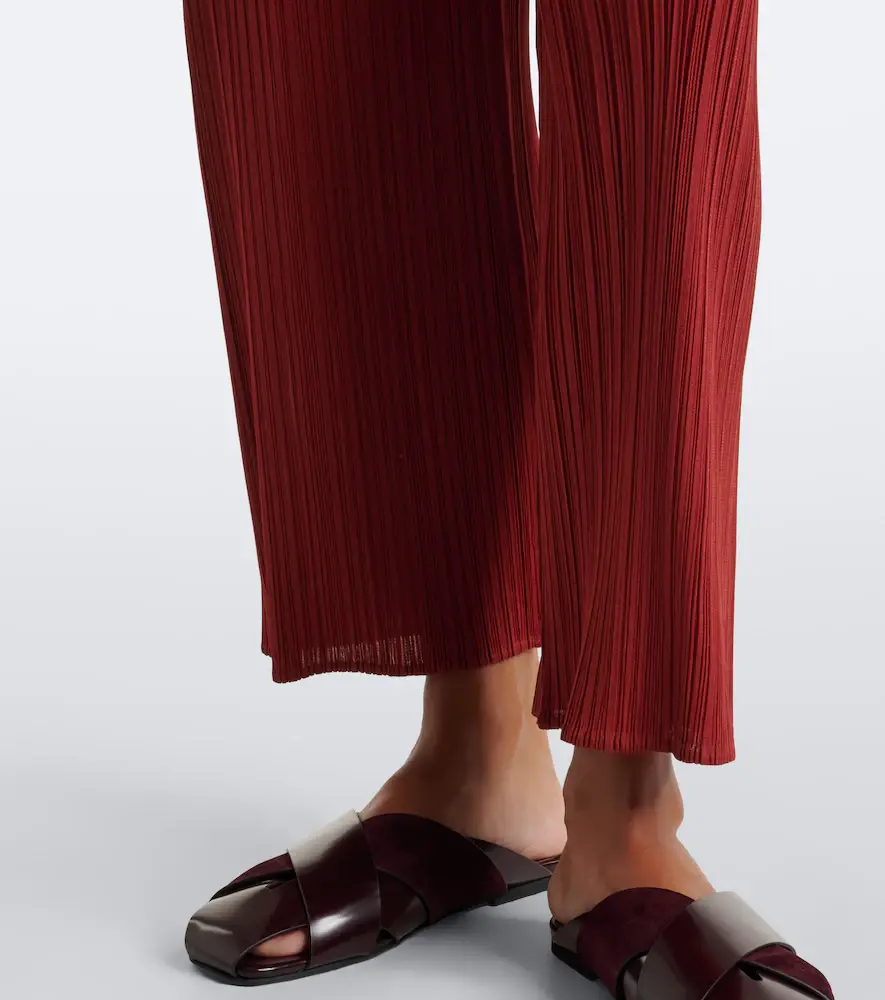Pleats Please Issey Miyake Monthly Colors: September pleated straight pants | Thumbnail 4