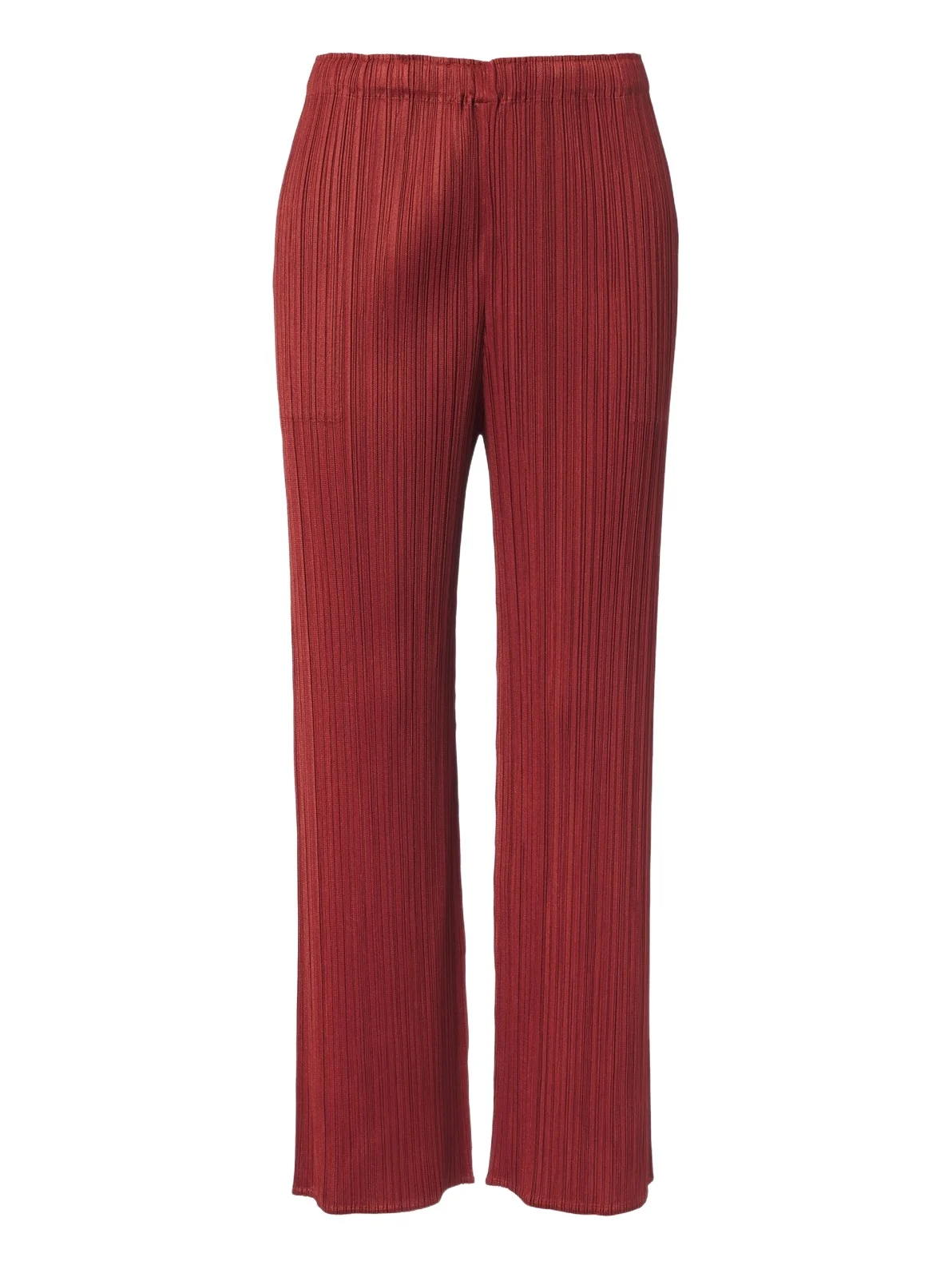 Monthly Colors: September pleated straight pants