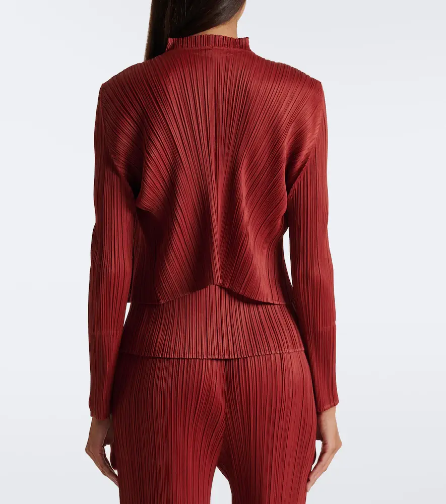 Pleats Please Issey Miyake Monthly Colors: September pleated cardigan | Thumbnail 2 Pleats Please Issey Miyake Monthly Colors: September pleated cardigan | Thumbnail 2