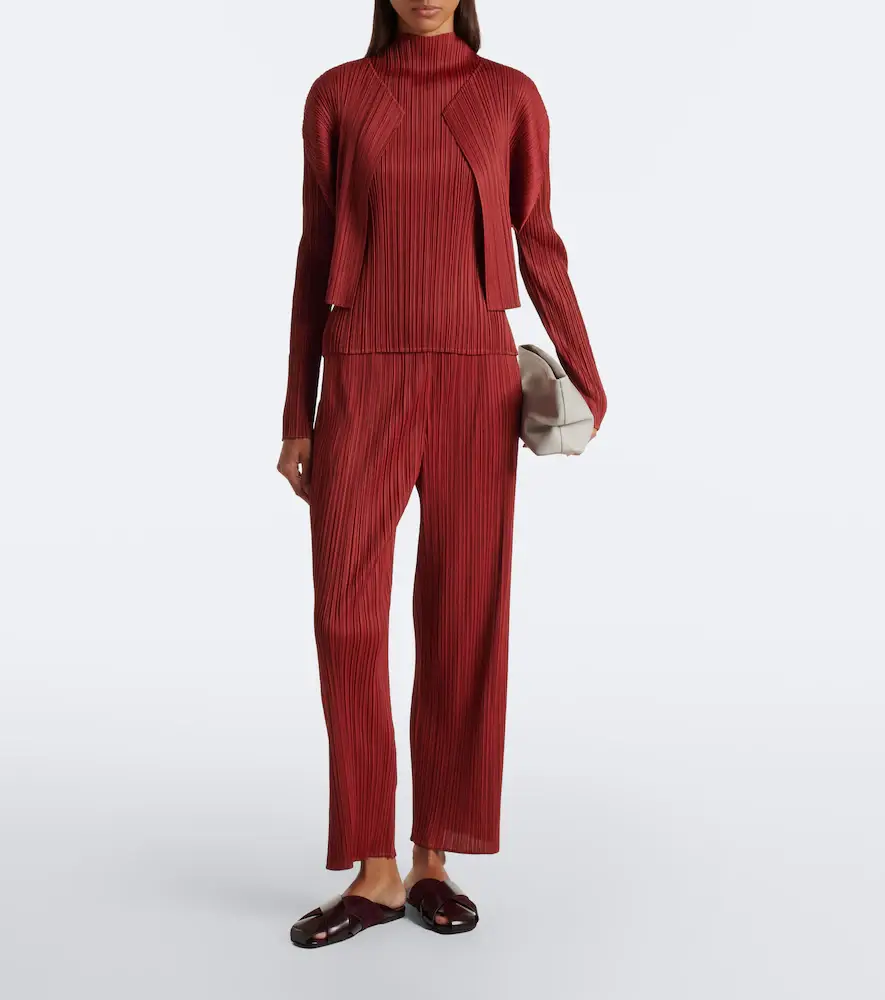 Pleats Please Issey Miyake Monthly Colors: September pleated cardigan | Thumbnail 5 Pleats Please Issey Miyake Monthly Colors: September pleated cardigan | Thumbnail 5