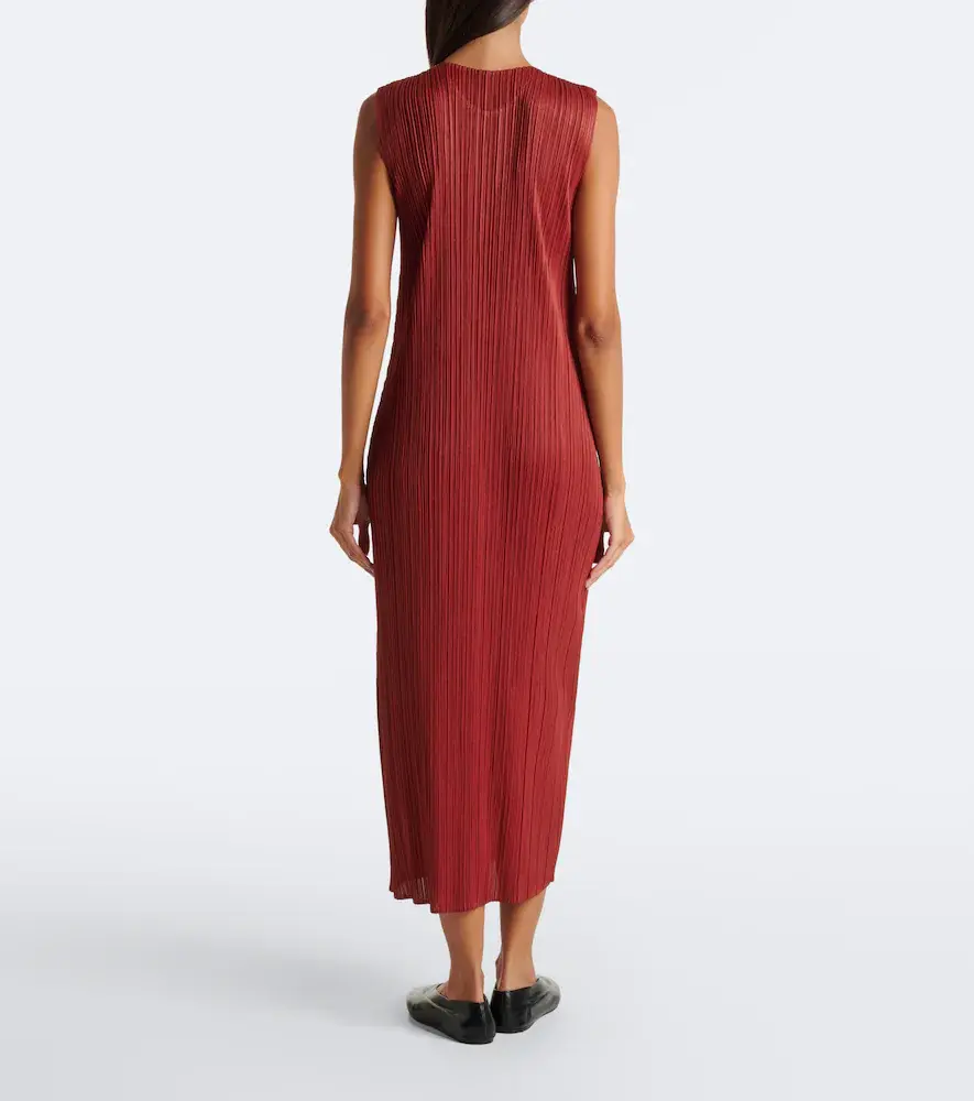 Pleats Please Issey Miyake Monthly Colors: September pleated midi dress | Thumbnail 2 Pleats Please Issey Miyake Monthly Colors: September pleated midi dress | Thumbnail 2