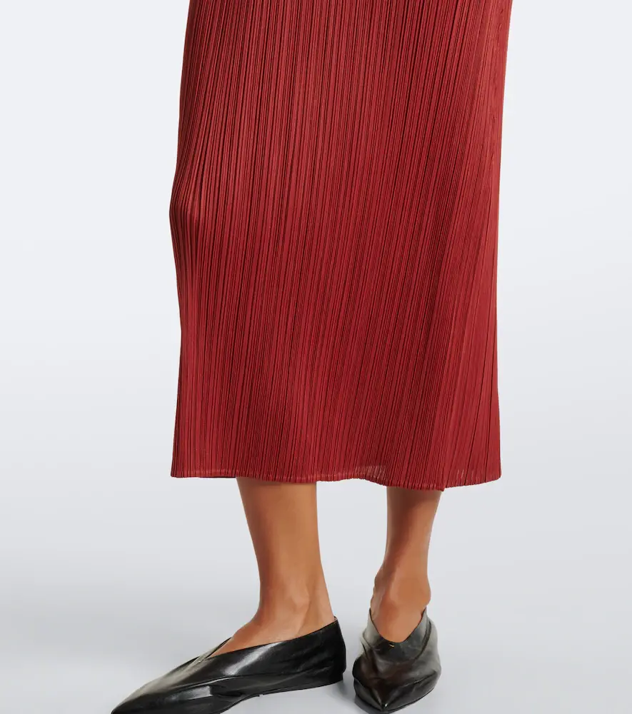 Pleats Please Issey Miyake Monthly Colors: September pleated midi dress | Thumbnail 3 Pleats Please Issey Miyake Monthly Colors: September pleated midi dress | Thumbnail 3