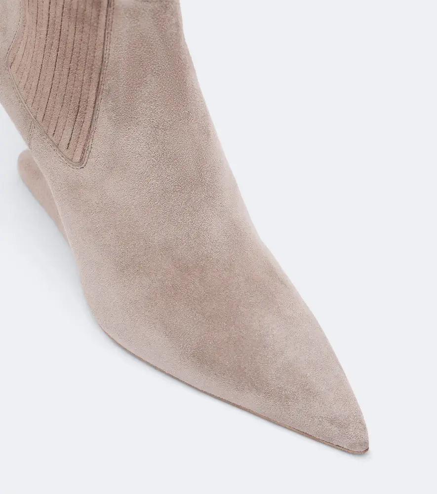 Rick Owens Cantilever suede ankle boots | Thumbnail 4 Rick Owens Cantilever suede ankle boots | Thumbnail 4