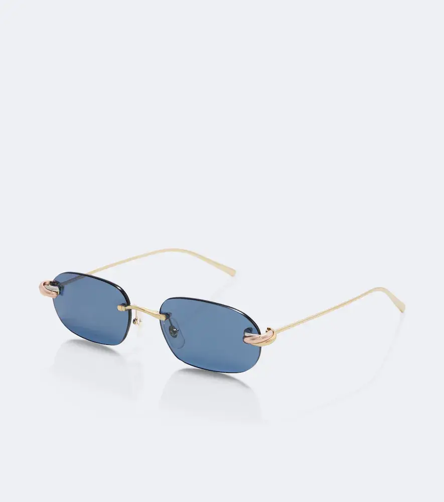 Cartier Eyewear Collection Trinity De Cartier rectangular sunglasses | Thumbnail 2 Cartier Eyewear Collection Trinity De Cartier rectangular sunglasses | Thumbnail 2