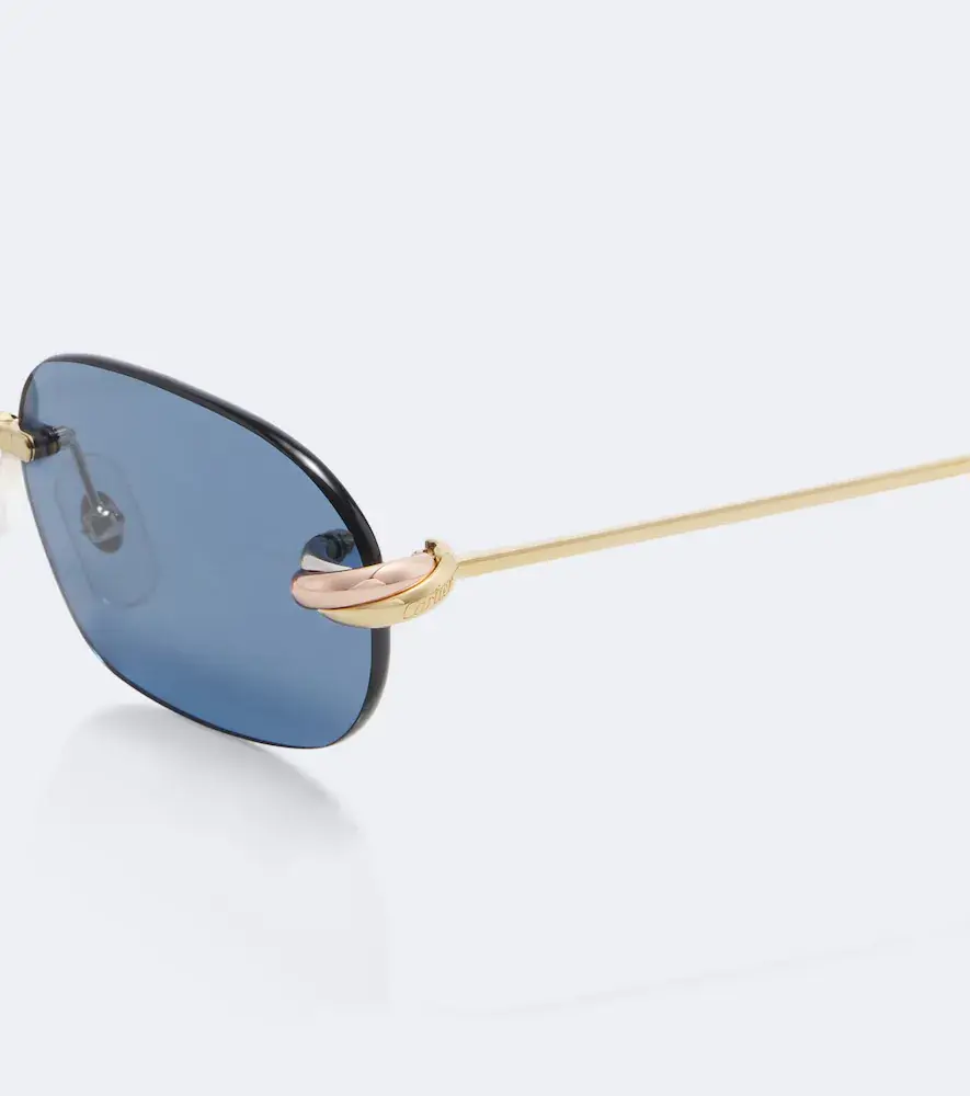 Cartier Eyewear Collection Trinity De Cartier rectangular sunglasses | Thumbnail 3 Cartier Eyewear Collection Trinity De Cartier rectangular sunglasses | Thumbnail 3