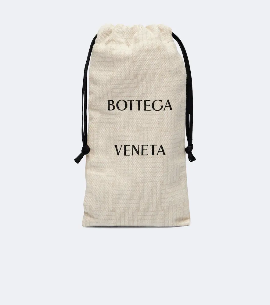 Bottega Veneta Intrecciato shield sunglasses | Thumbnail 6 Bottega Veneta Intrecciato shield sunglasses | Thumbnail 6