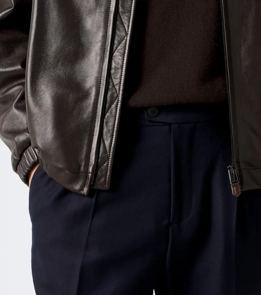 Thom Sweeney Wool-blend chinos | Thumbnail 3 Thom Sweeney Wool-blend chinos | Thumbnail 3