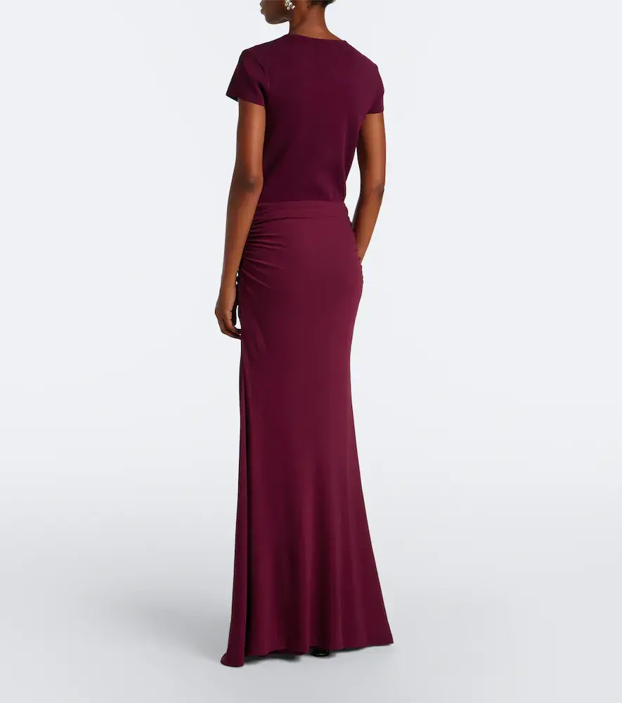 Simkhai Matilde draped jersey gown | Thumbnail 3 Simkhai Matilde draped jersey gown | Thumbnail 3