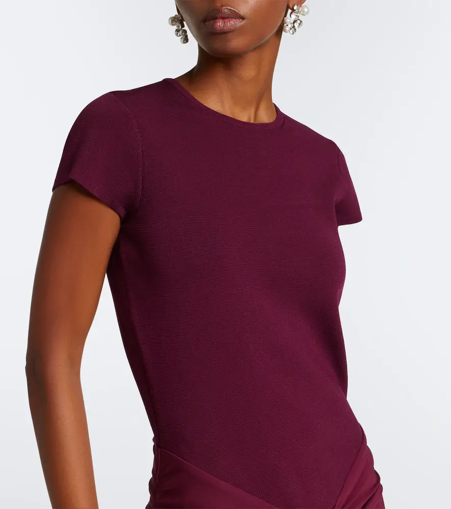 Simkhai Matilde draped jersey gown | Thumbnail 5 Simkhai Matilde draped jersey gown | Thumbnail 5