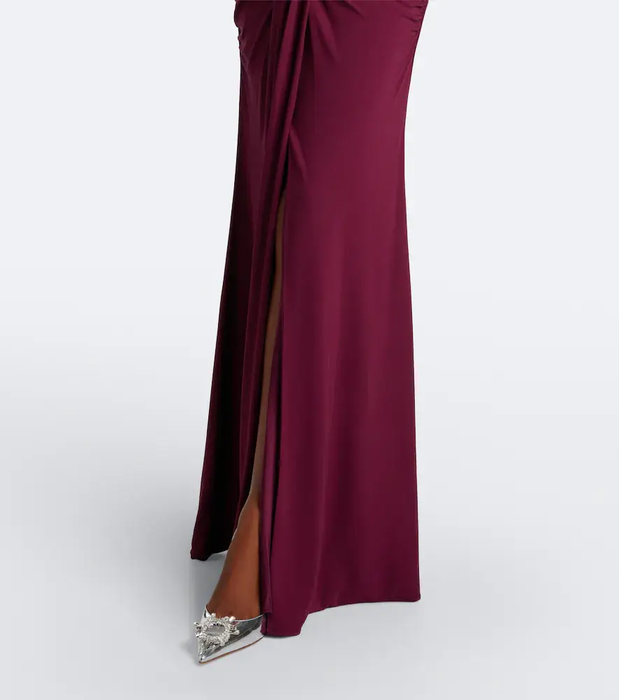 Simkhai Matilde draped jersey gown | Thumbnail 6 Simkhai Matilde draped jersey gown | Thumbnail 6